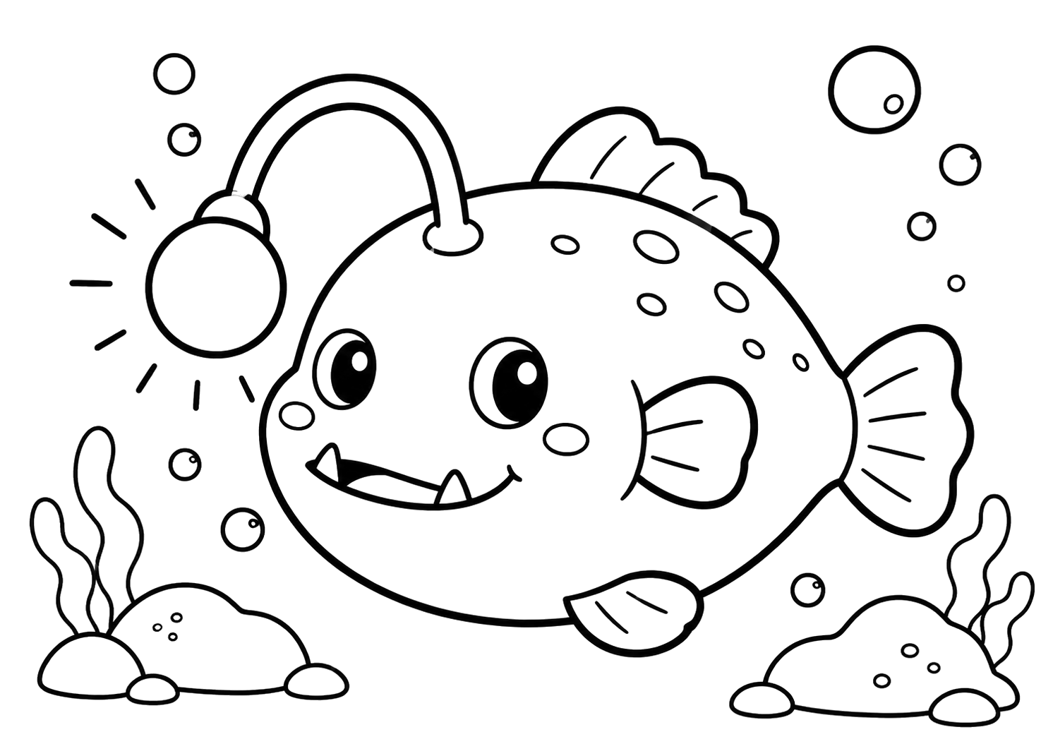 しんかいのアンコウ
