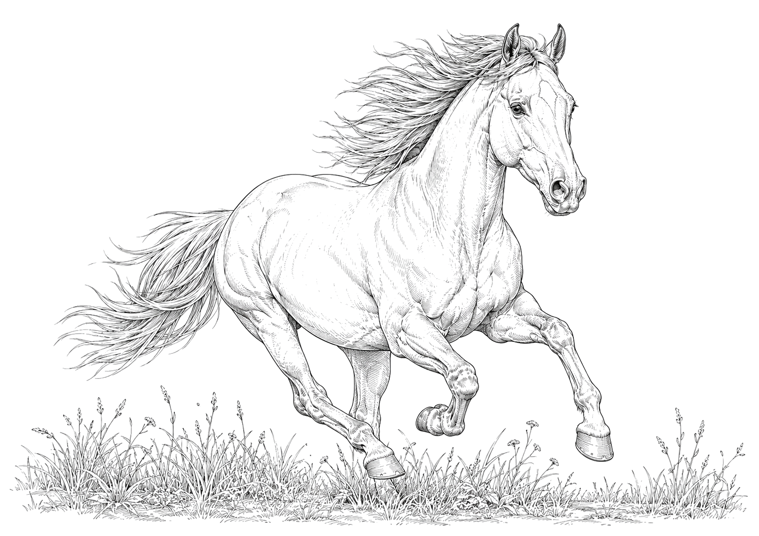 馬の細密画
