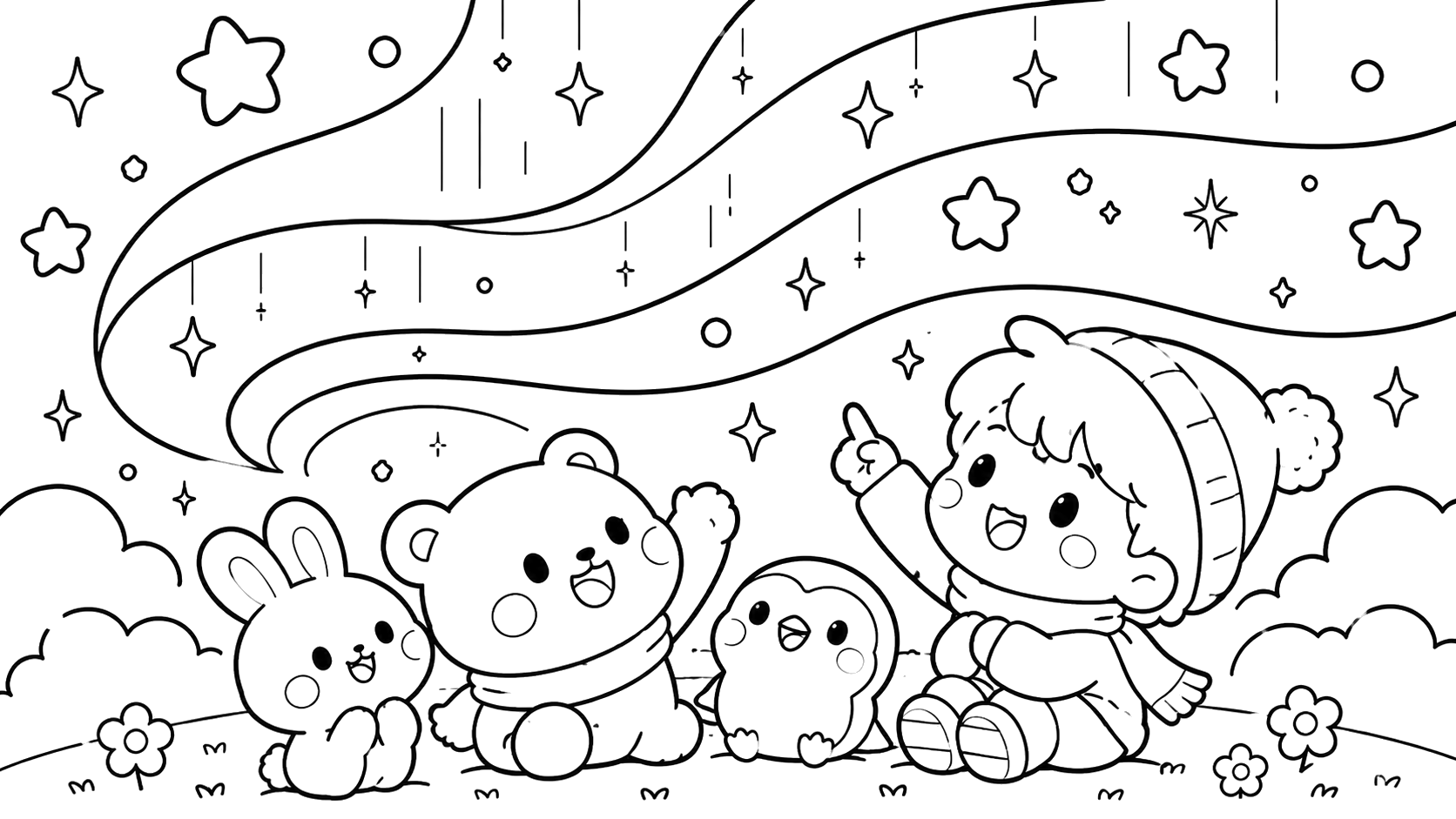 よぞらのオーロラ