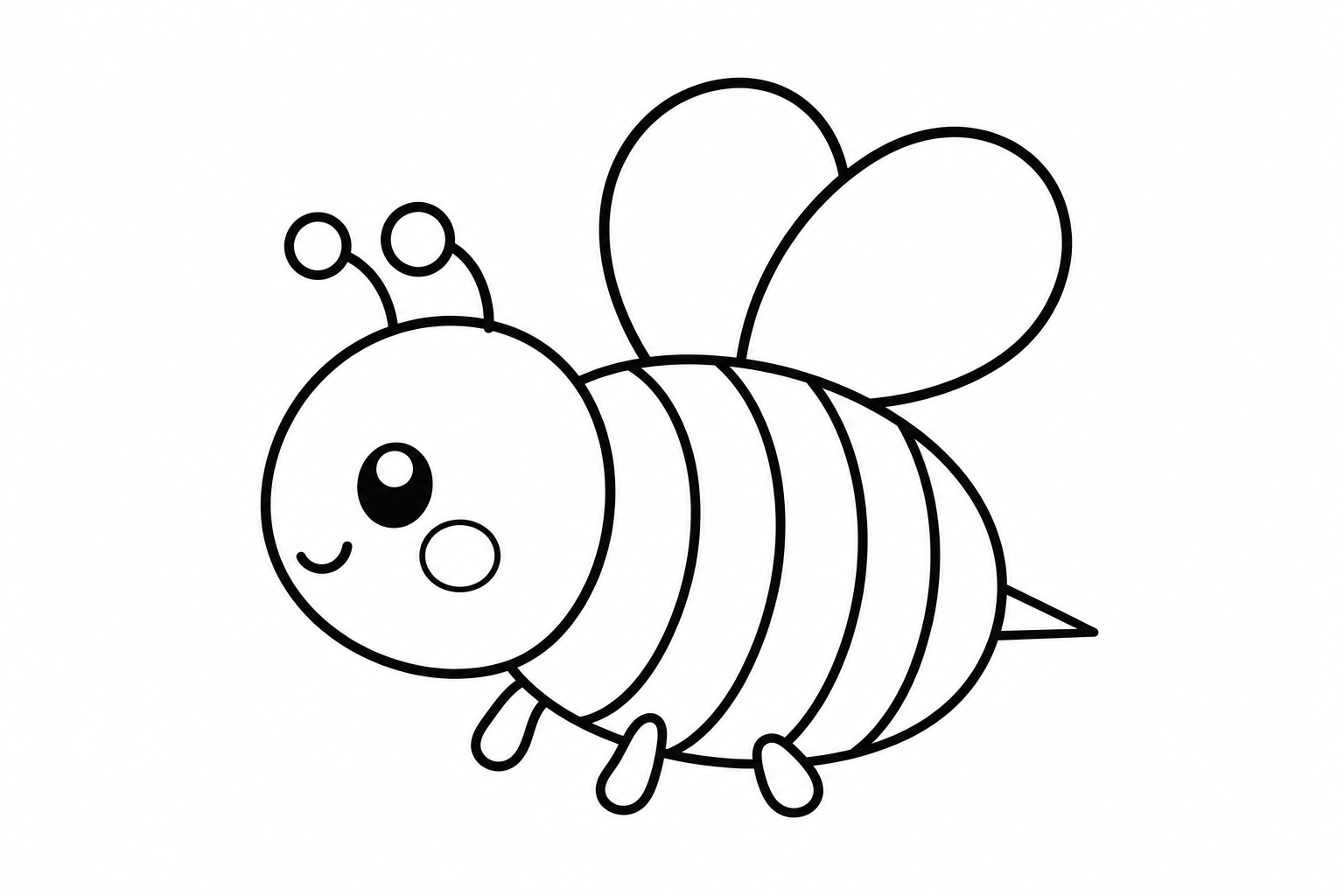 かわいいミツバチ