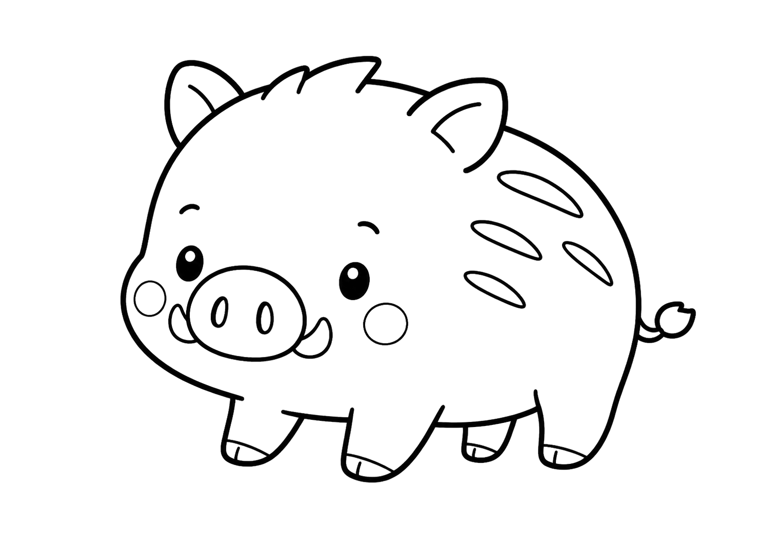 かわいいいのしし