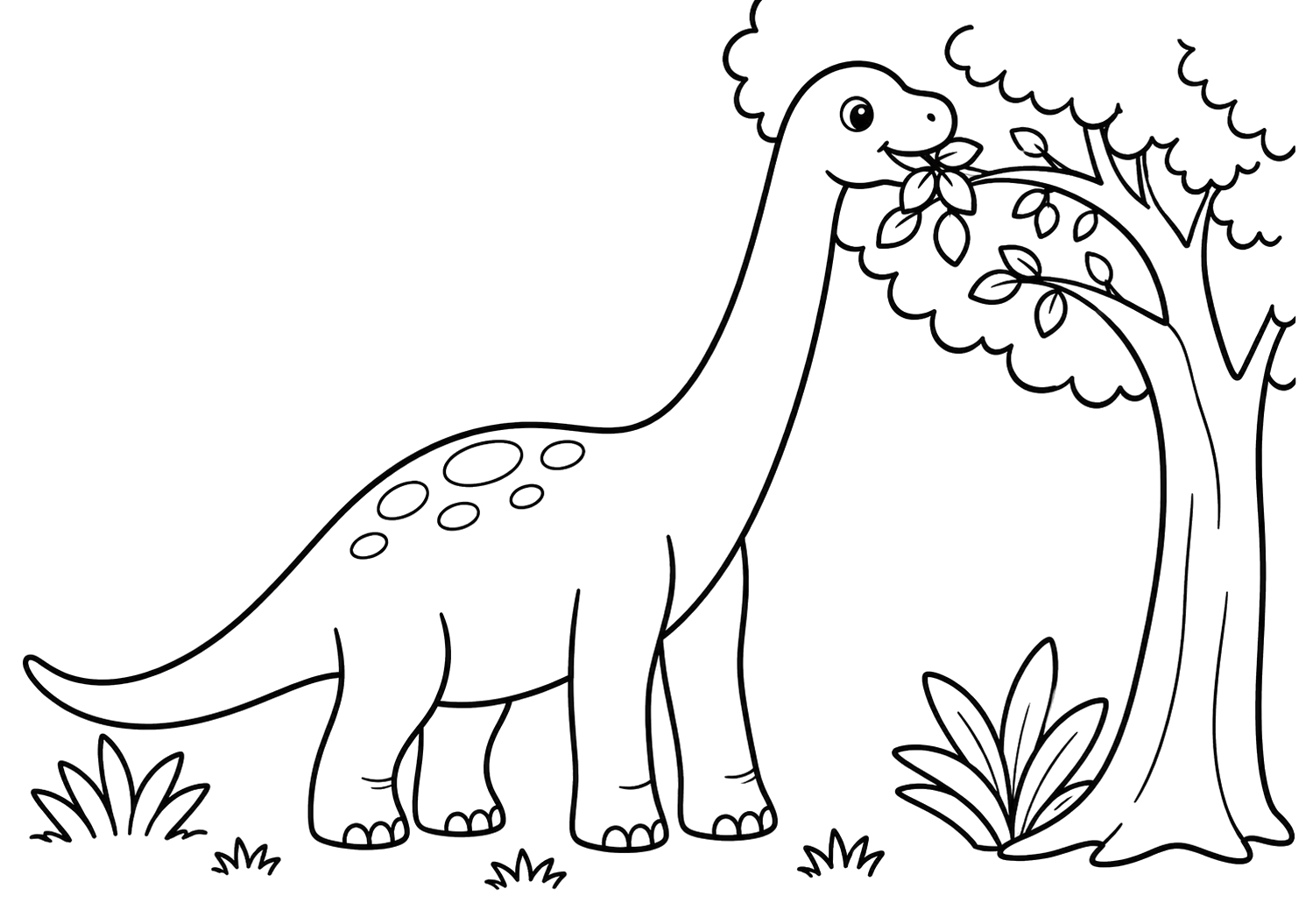 はをたべるブラキオサウルス