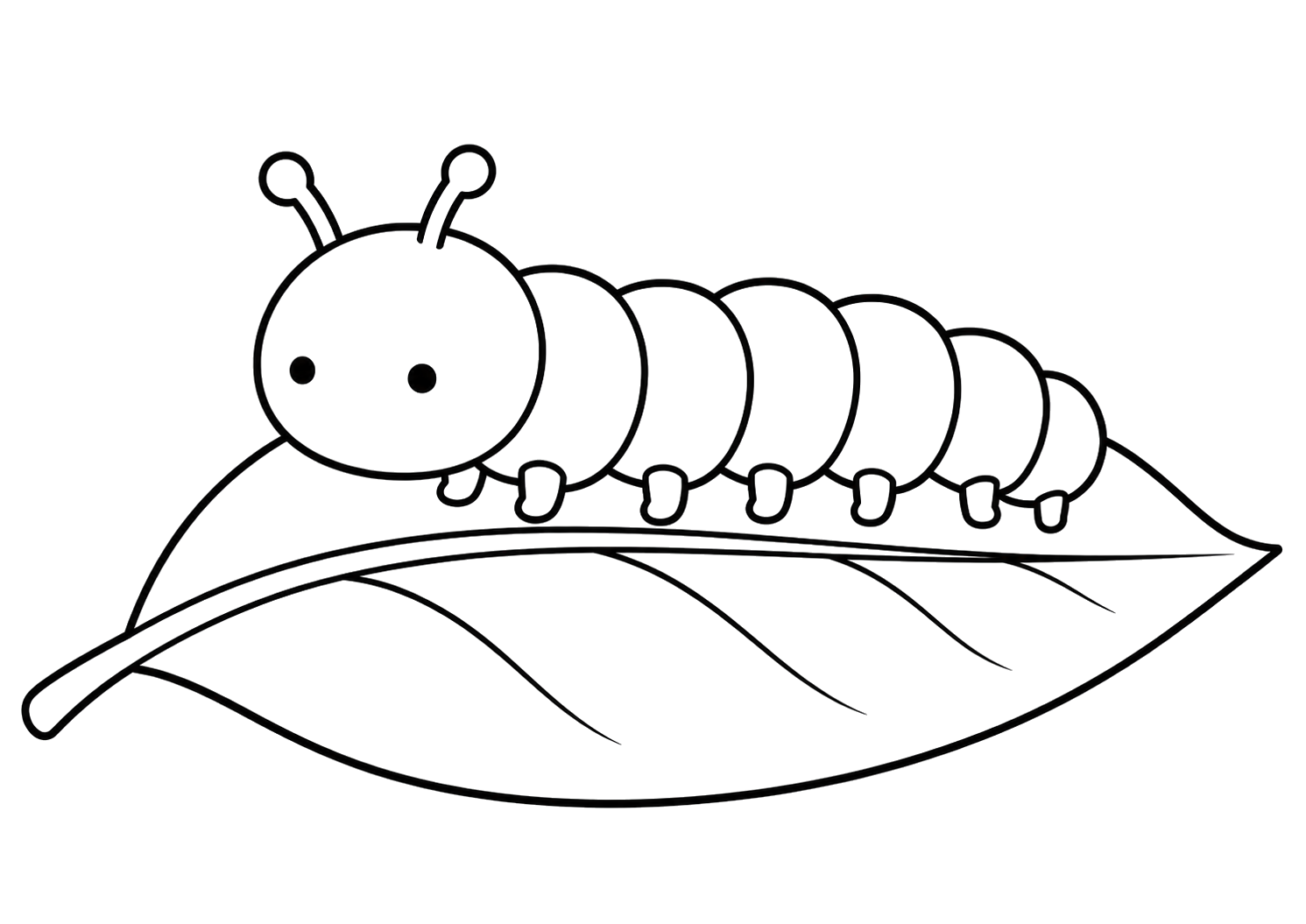 はっぱのあおむし