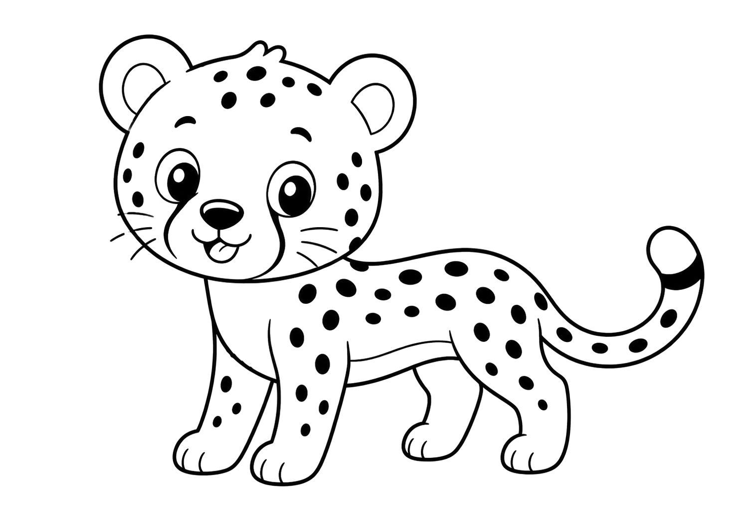 かわいいチーター