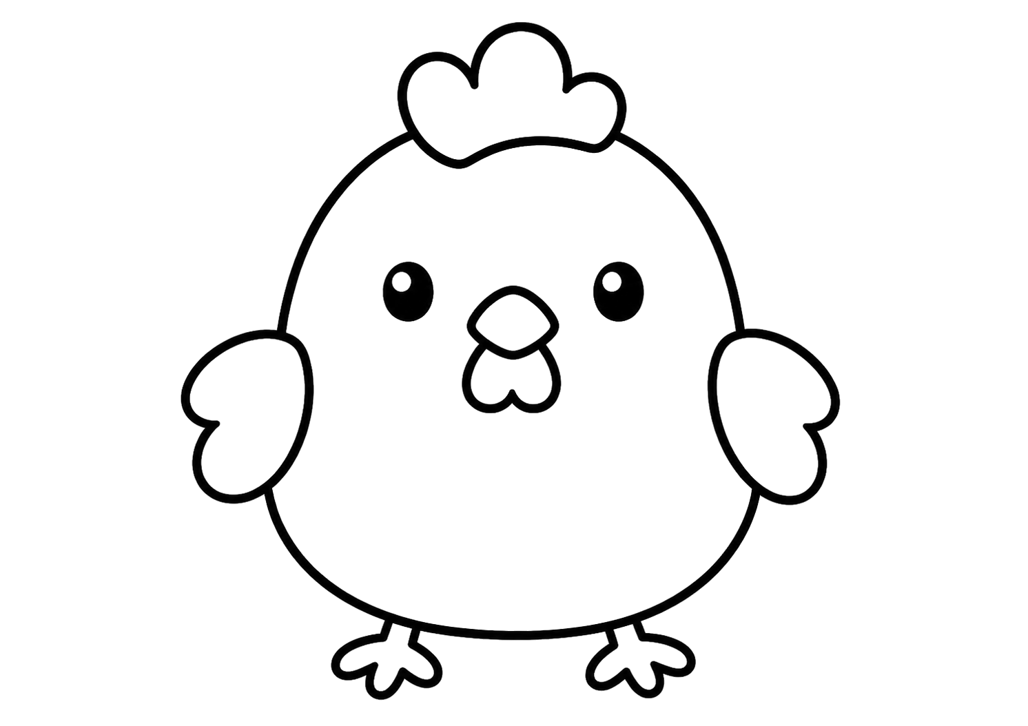 かわいいにわとり
