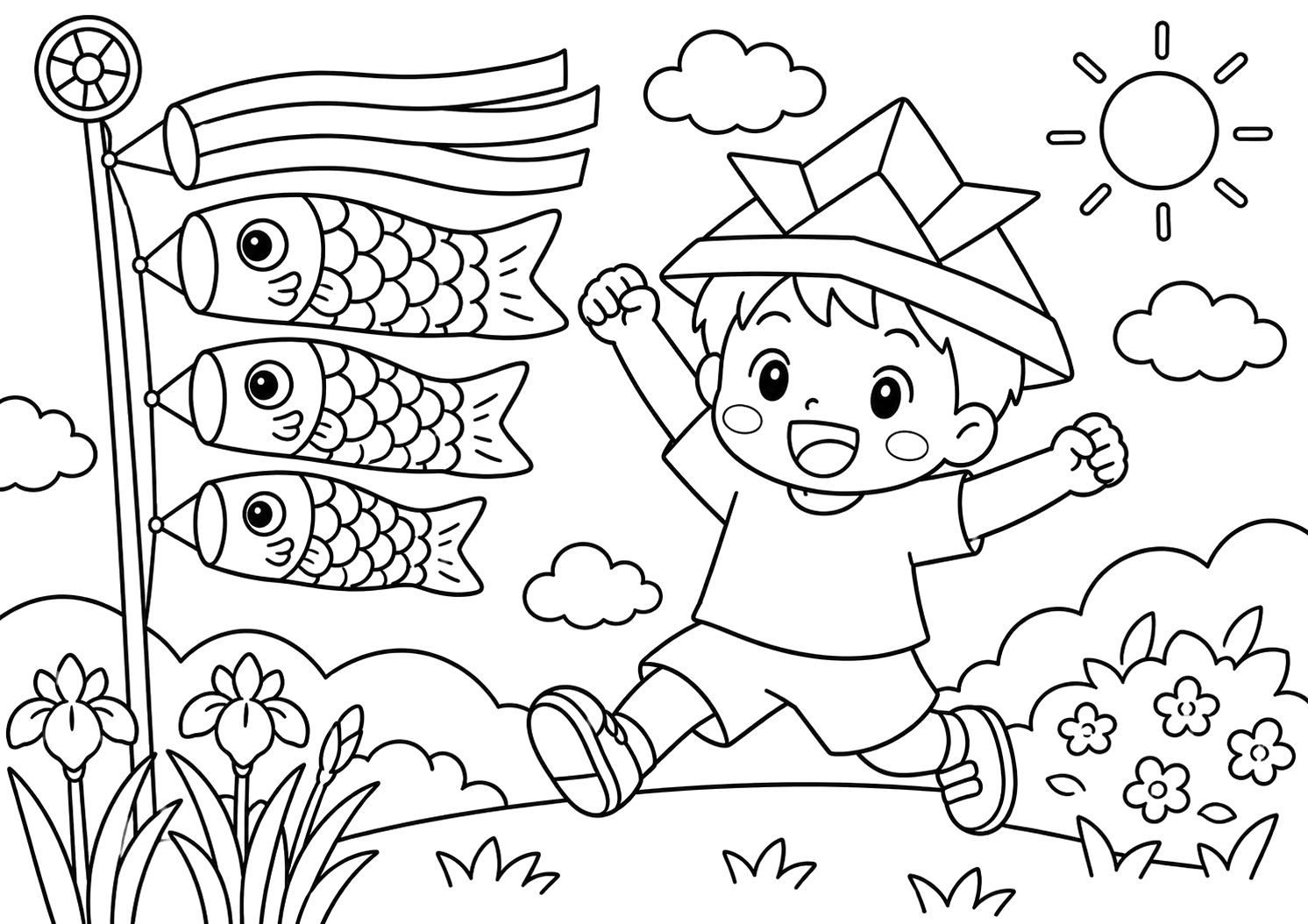 こどもの日のそら