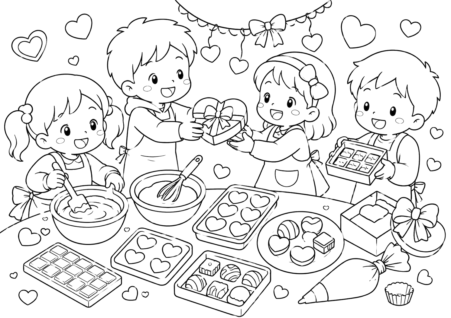 チョコをつくろう