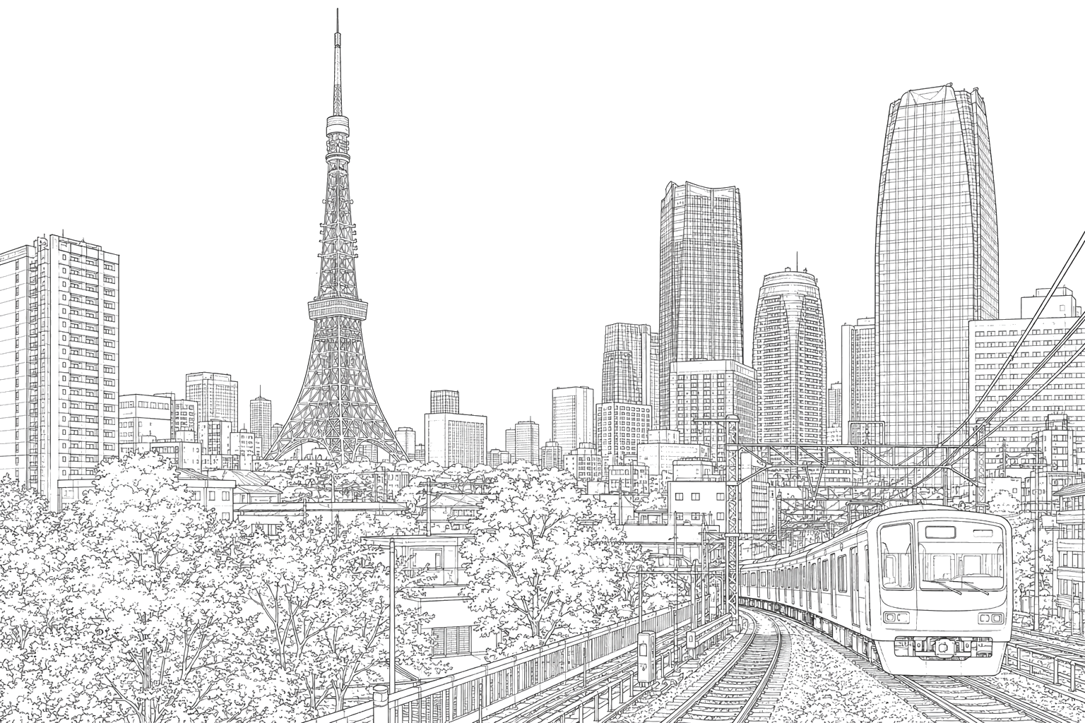 東京の街並み