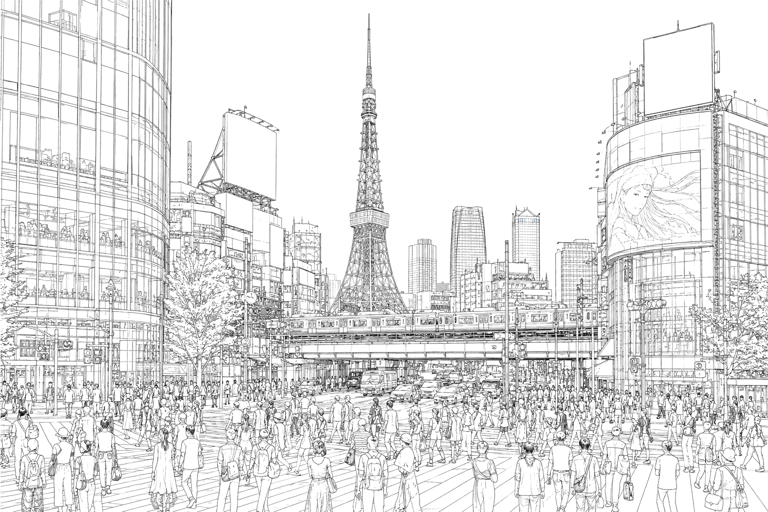 東京の街並み