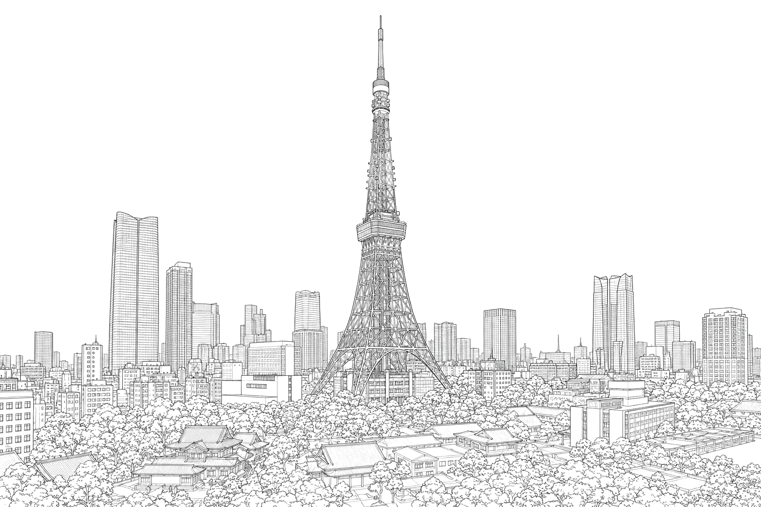 東京の街並み