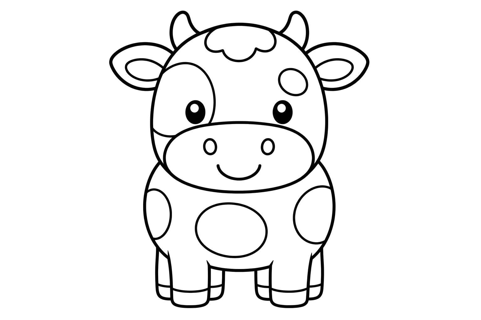 かわいいウシ