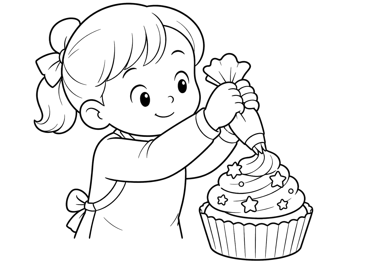 カップケーキをかざろう