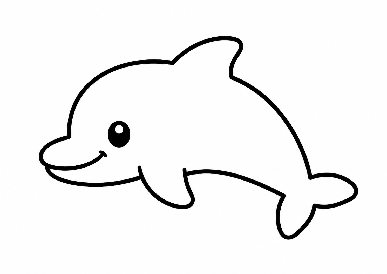 かわいいイルカ