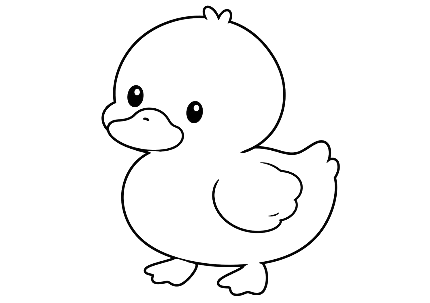 かわいいあひる