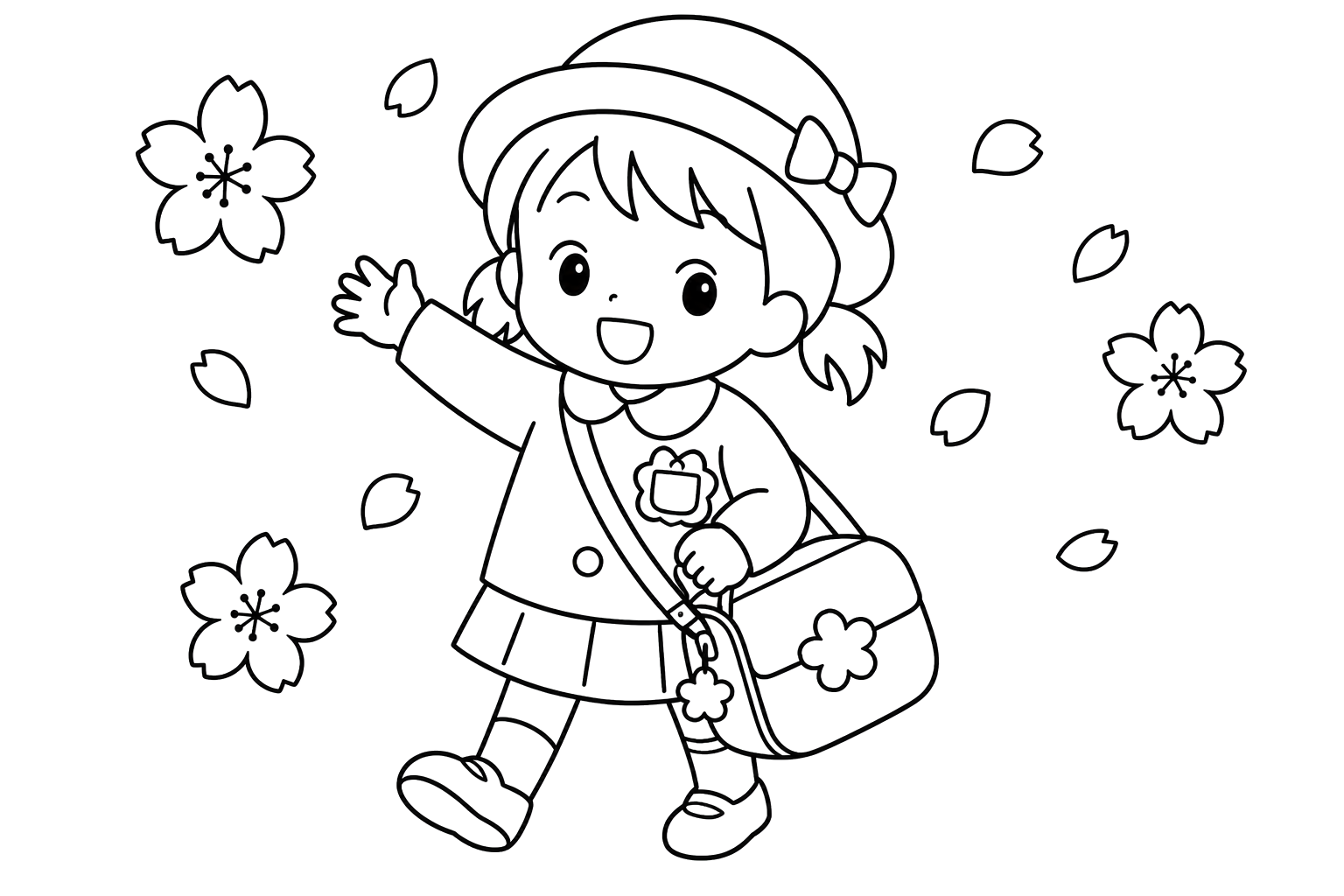 さくらとつうえんバッグ
