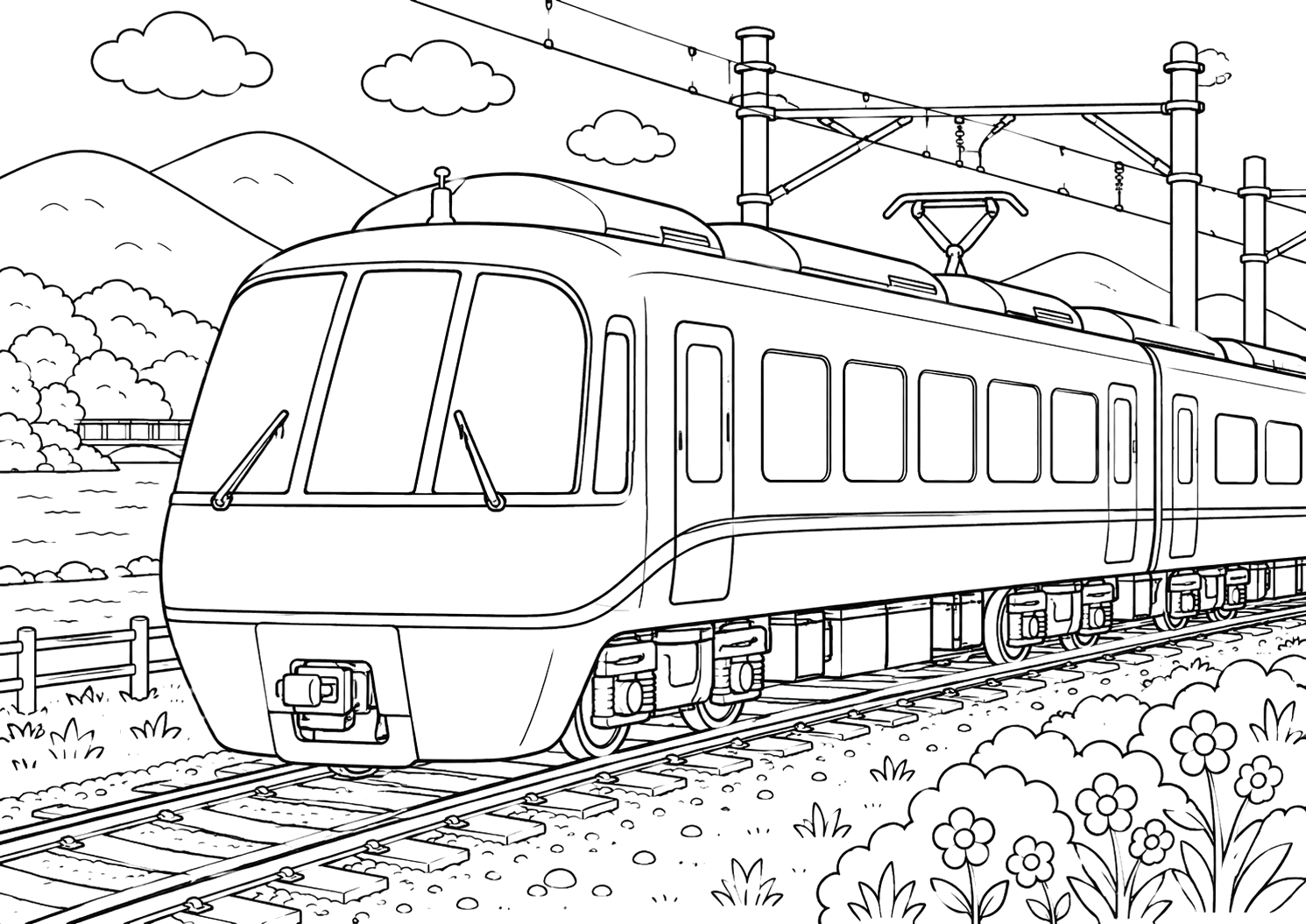 EXEα 30000形のけしき