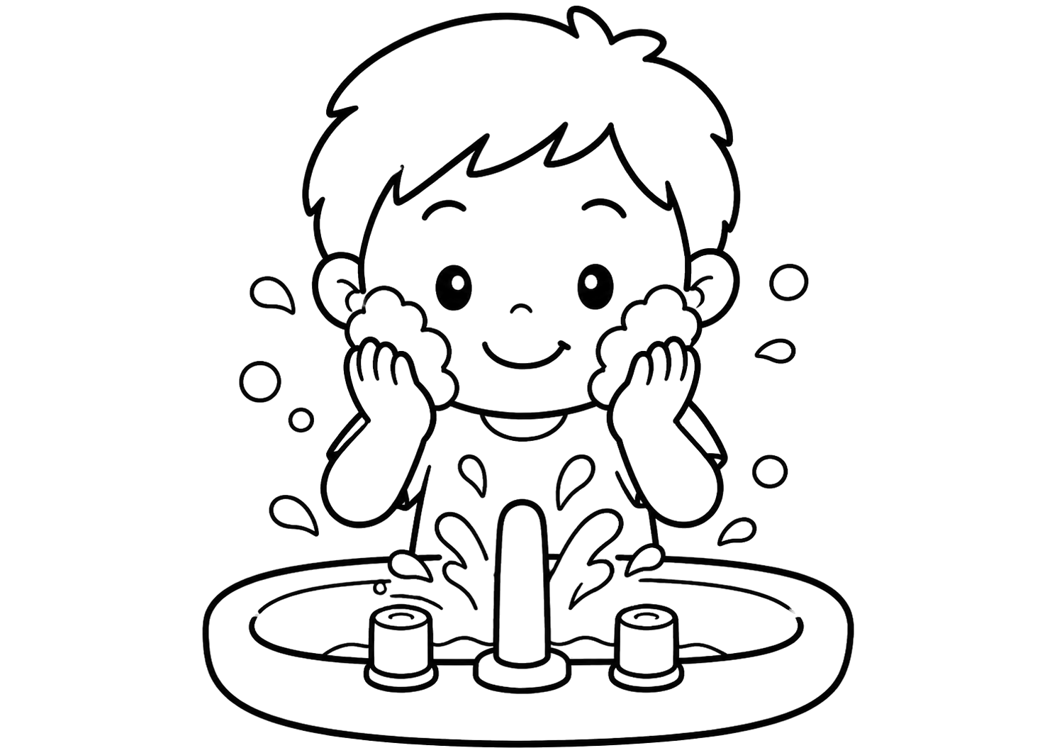 かおあらい