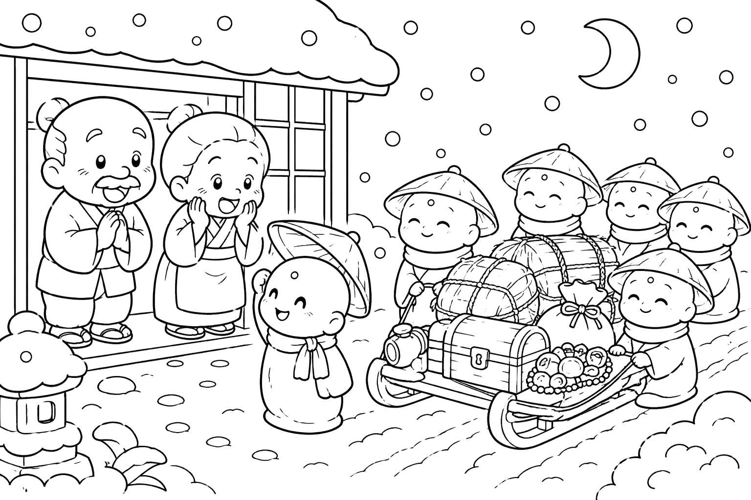 おじぞうさまのおれい
