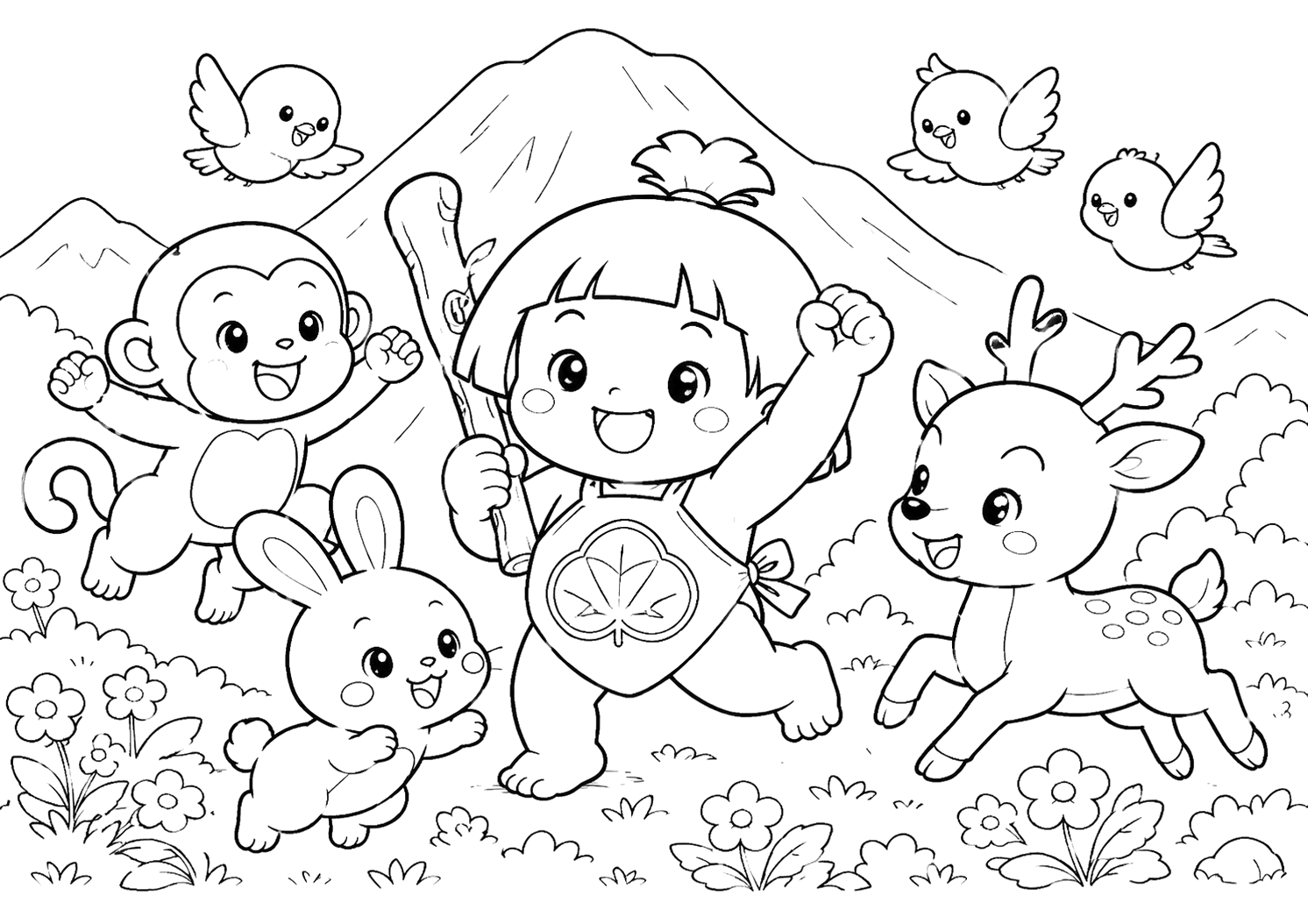 やまのなかまたち