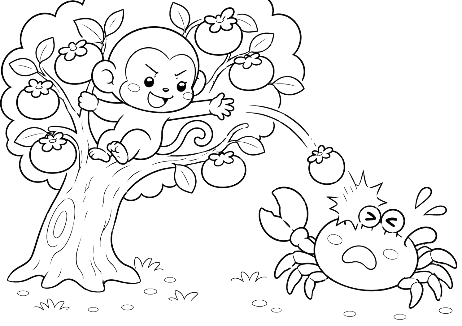 あおいかきがぶつかる