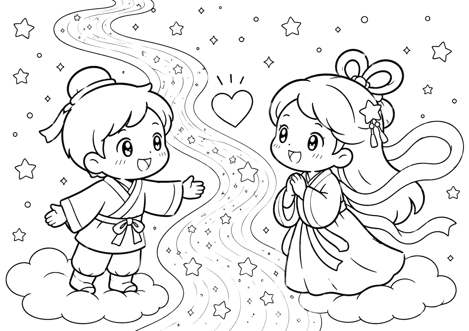 あまのがわでであう