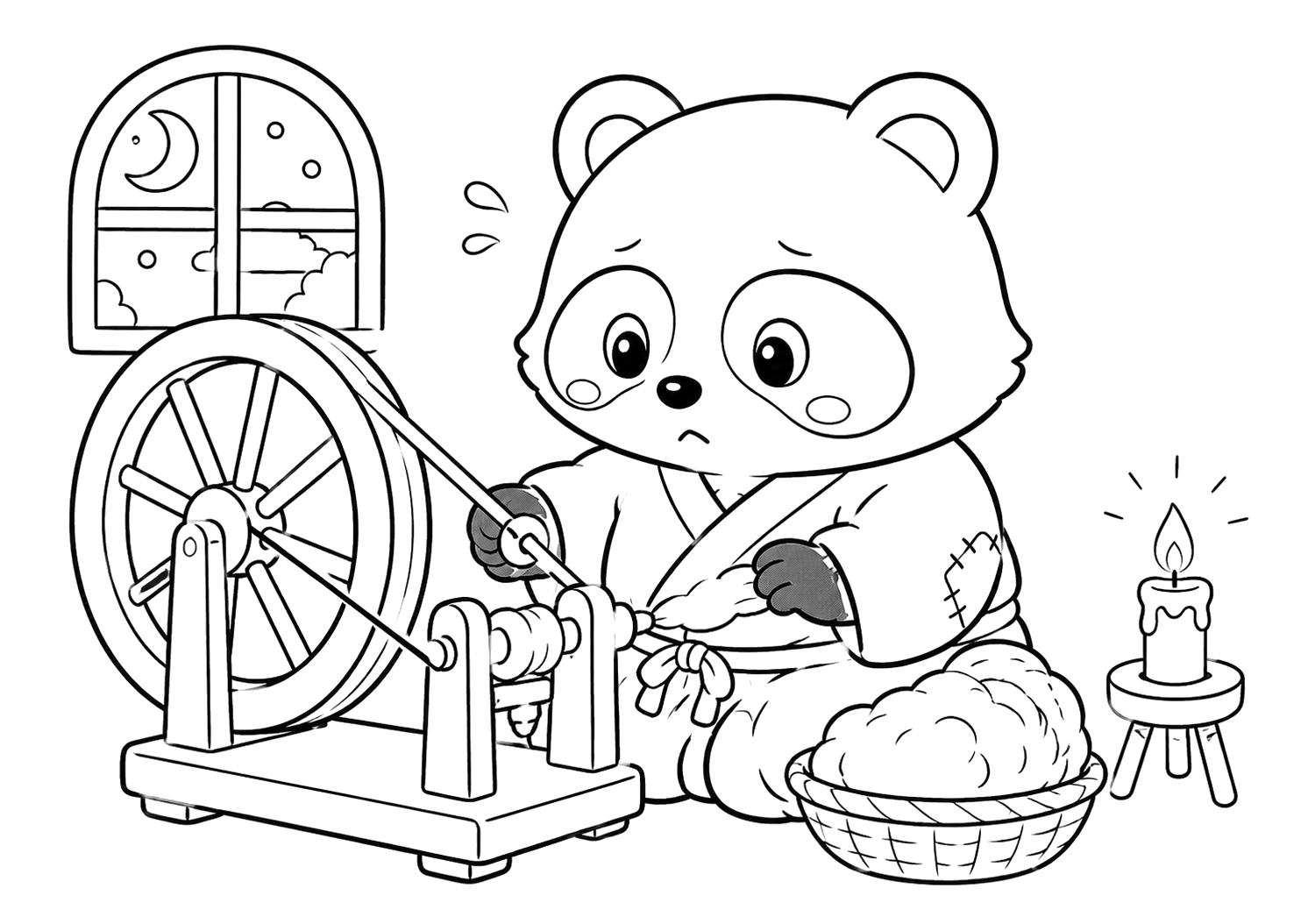 いとぐるまをまわす