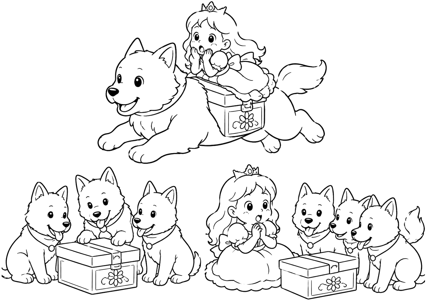 ひのうちばこ：ひめをはこぶ