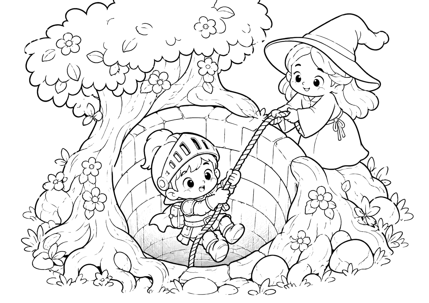 ひのうちばこ：きのなかのいど