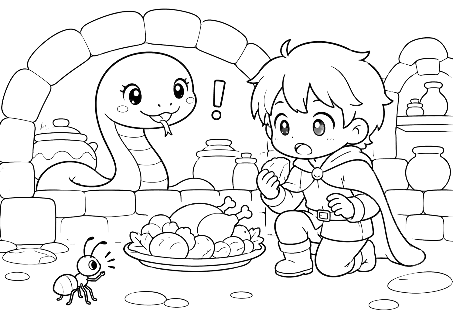 しろへび：しろへびのりょうり