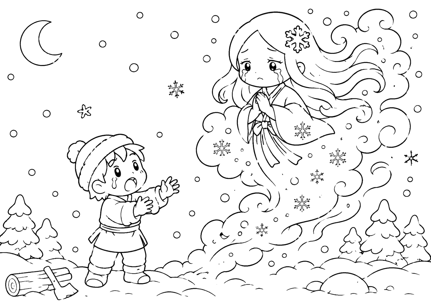 ゆきおんなのしょうたい