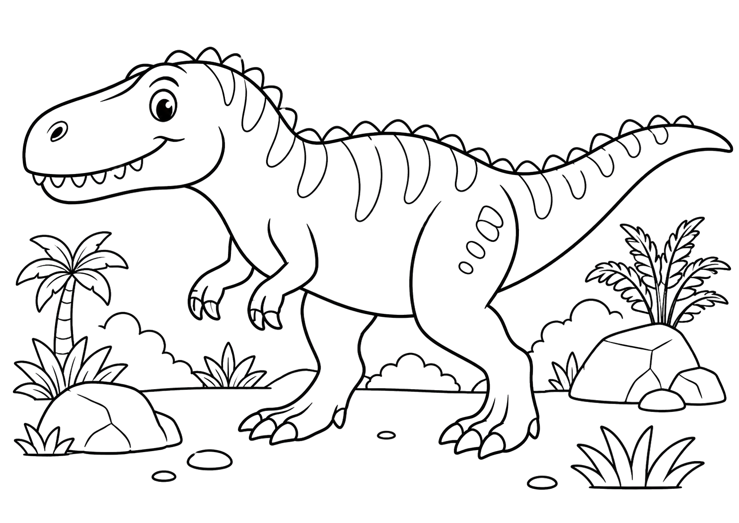 そうげんのギガノトサウルス