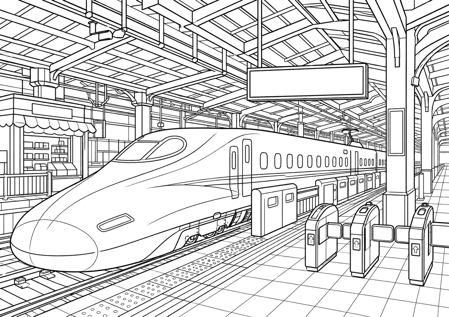 にぎやかな博多駅