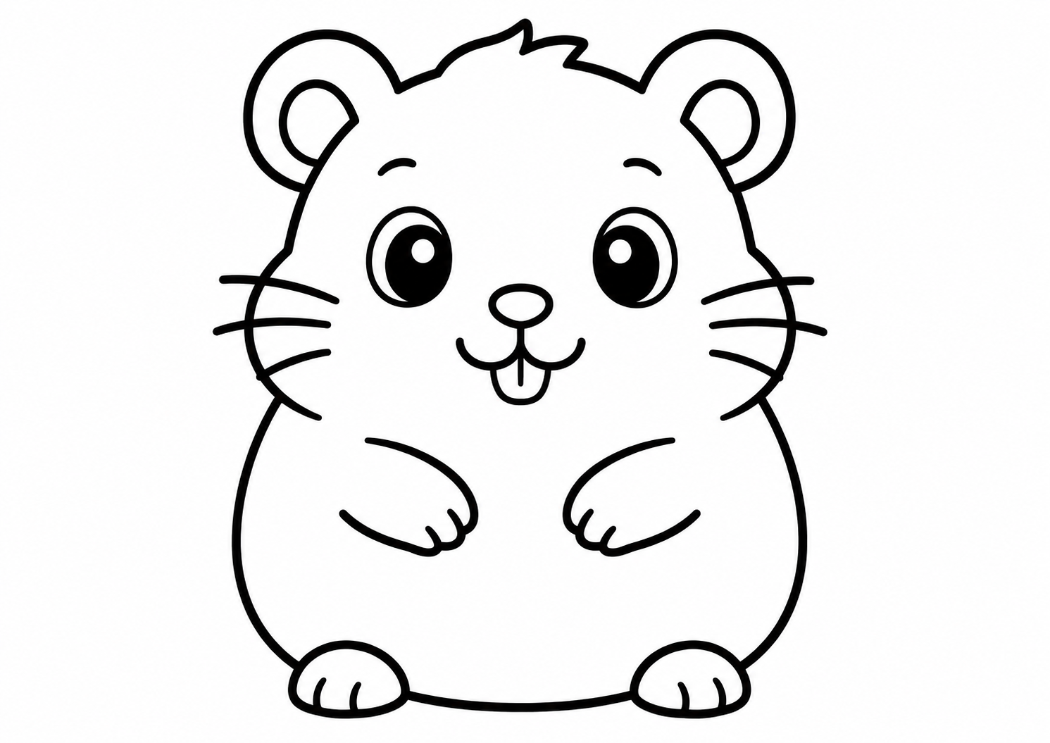 まんまるハムスター