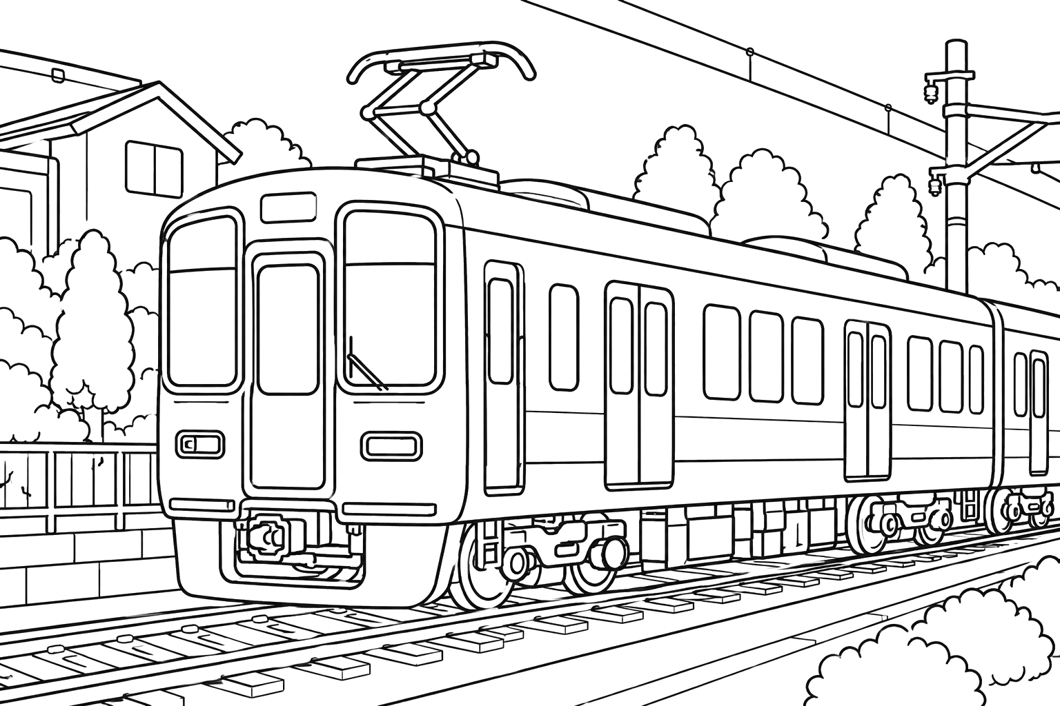 阪急電車1000系がはしる
