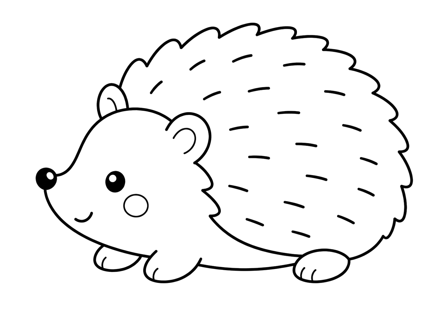 かわいいハリネズミ