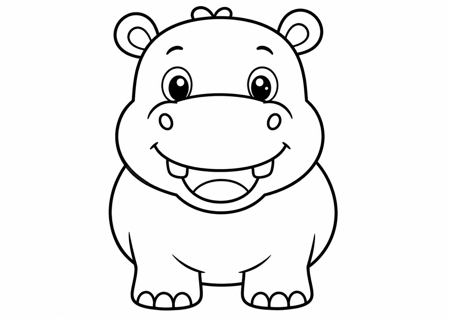 かわいいかばさん