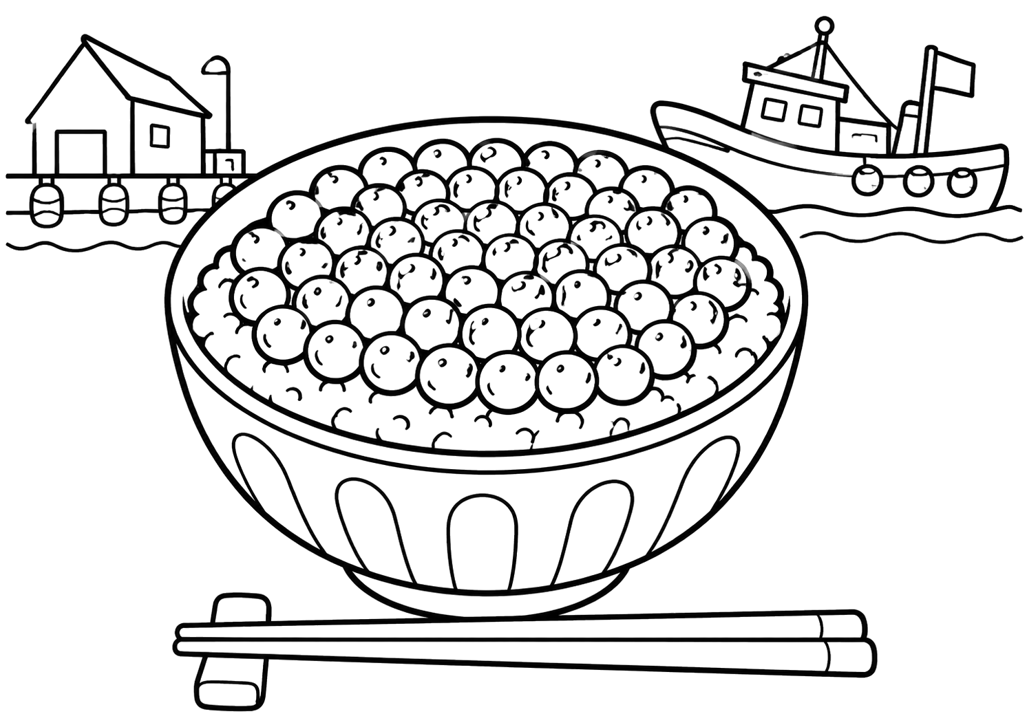 イクラ丼（北海道）