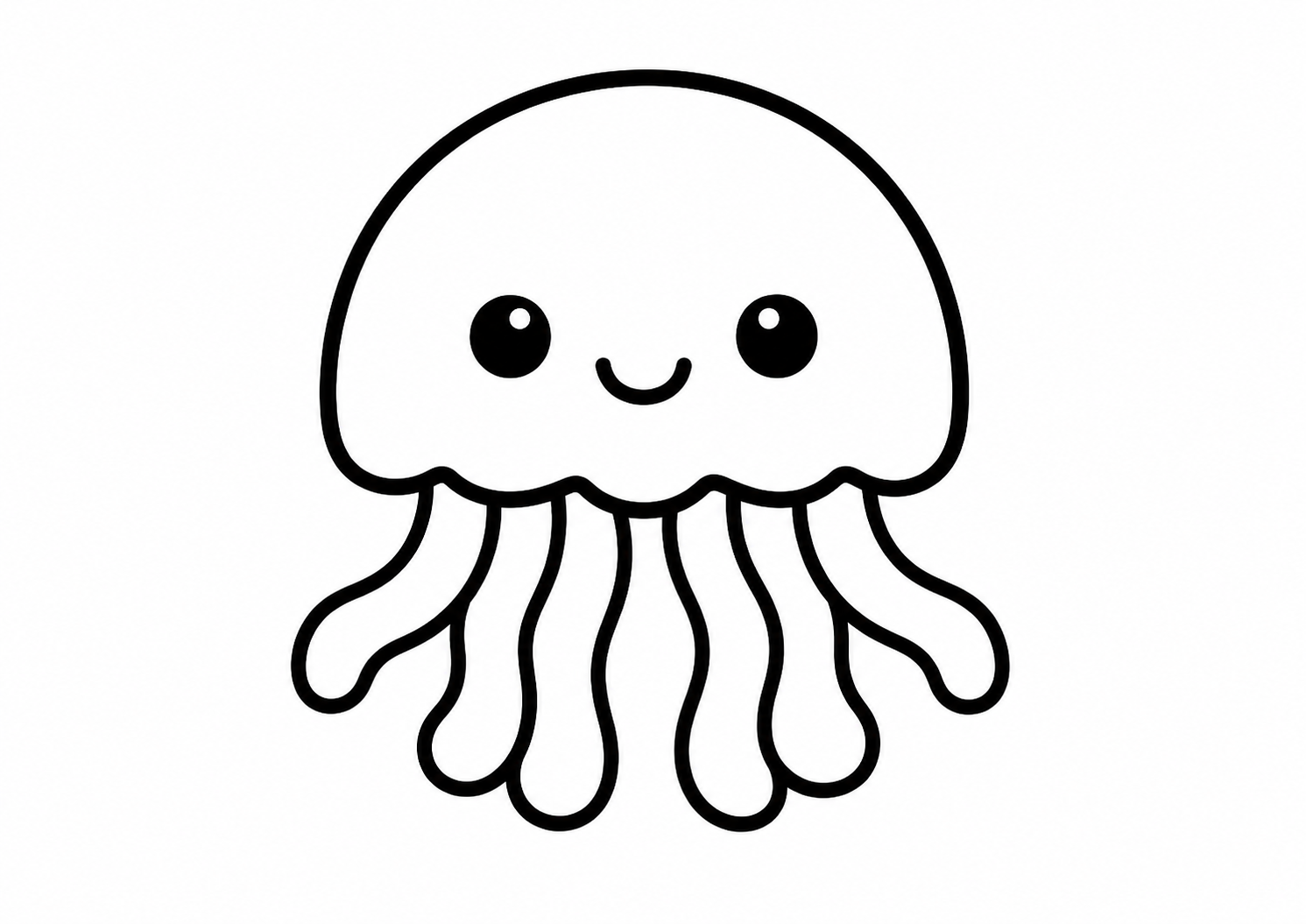 かわいいクラゲ
