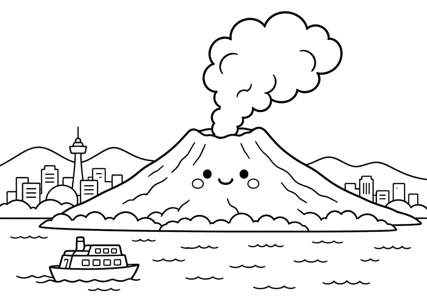 桜島（鹿児島）