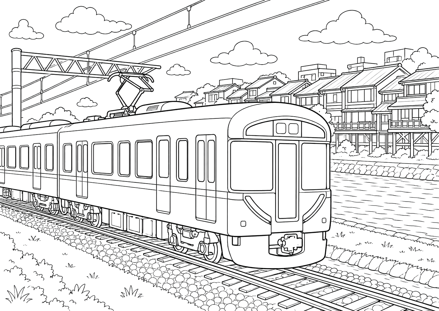 京阪電車3000系がはしる