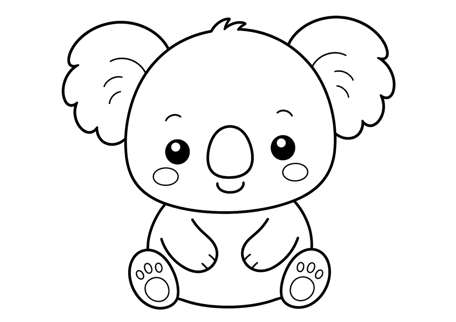 かわいいコアラ