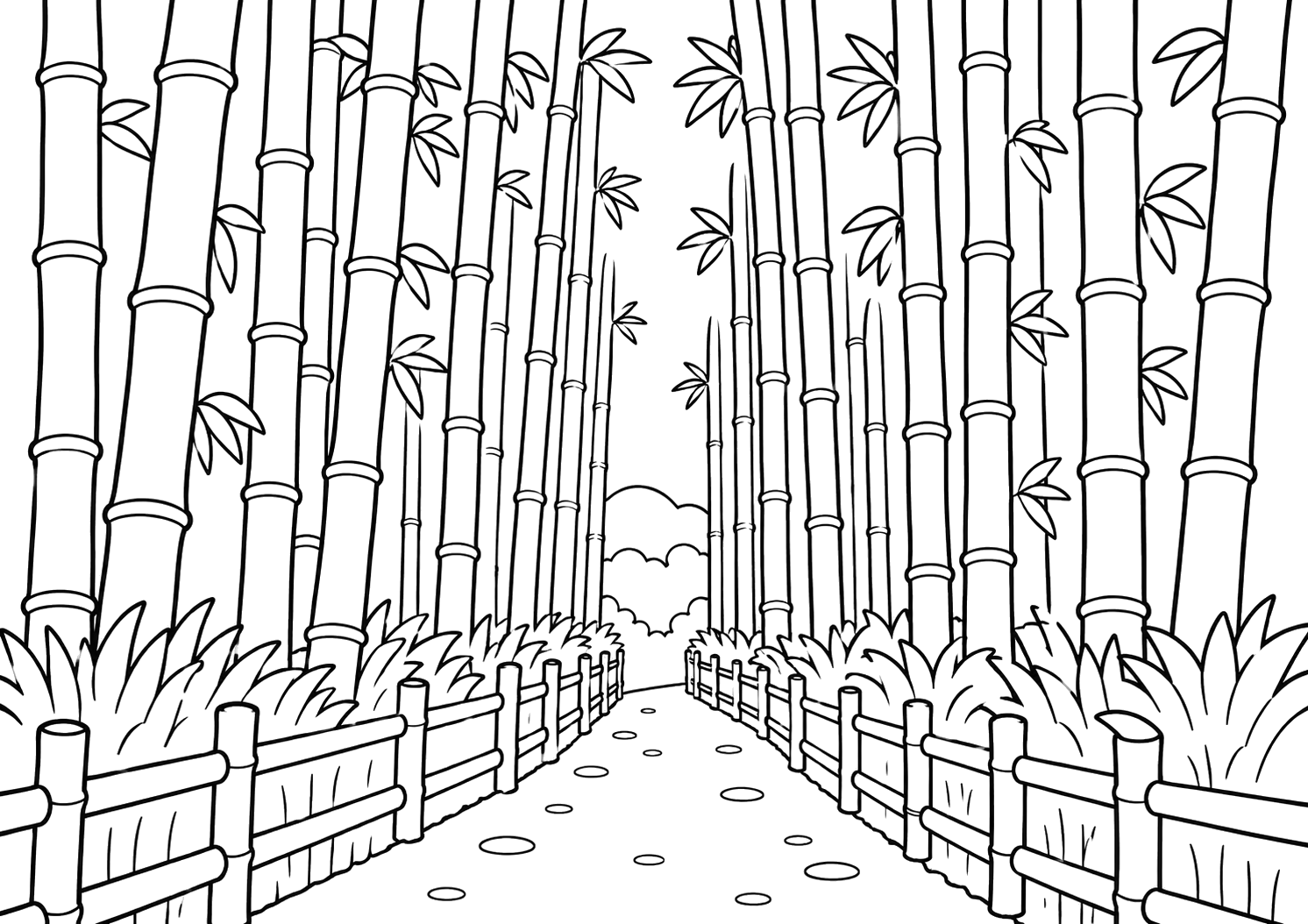 嵐山の竹林（京都）