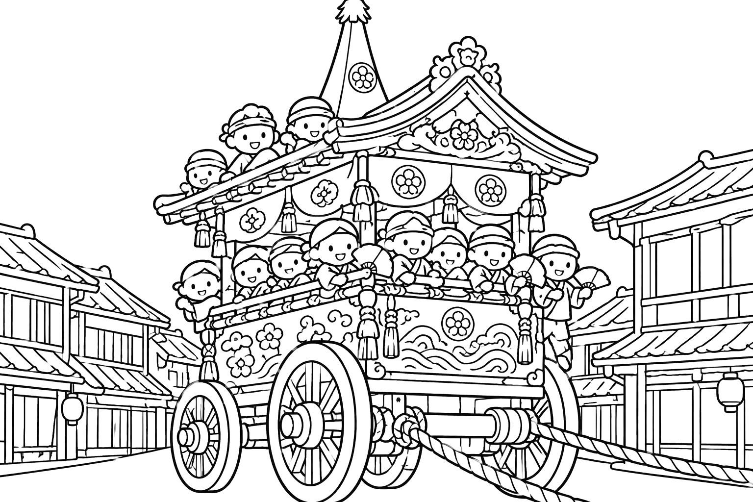 祇園祭の山鉾（京都）