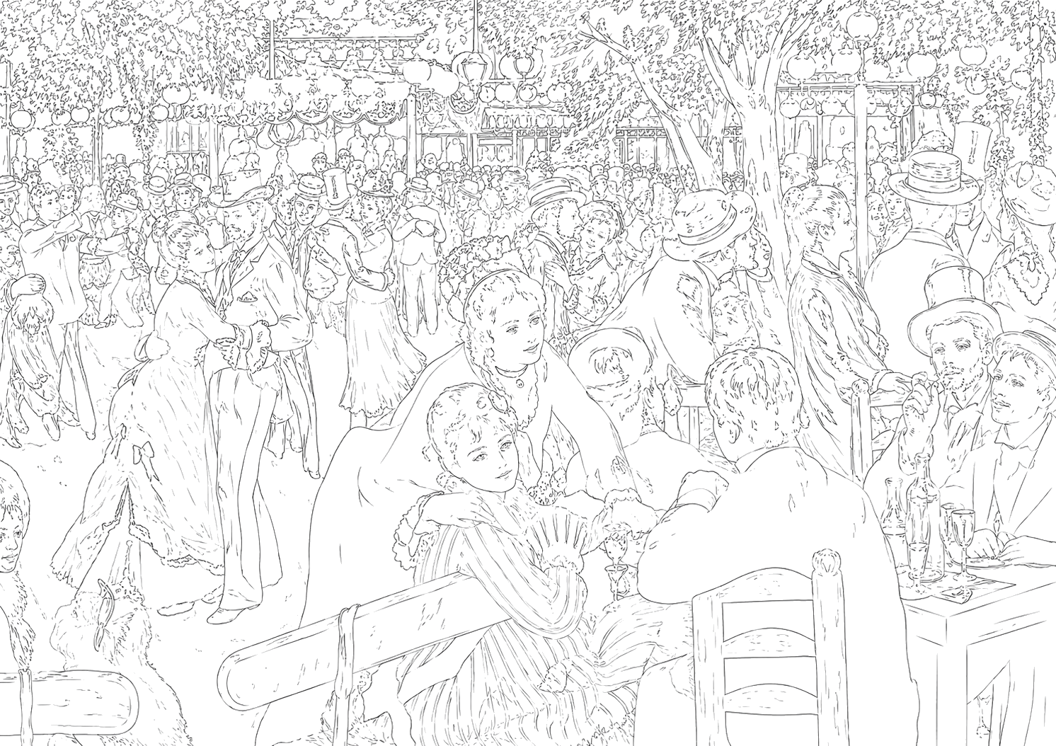 ムーラン・ド・ラ・ギャレット(ルノワール)
