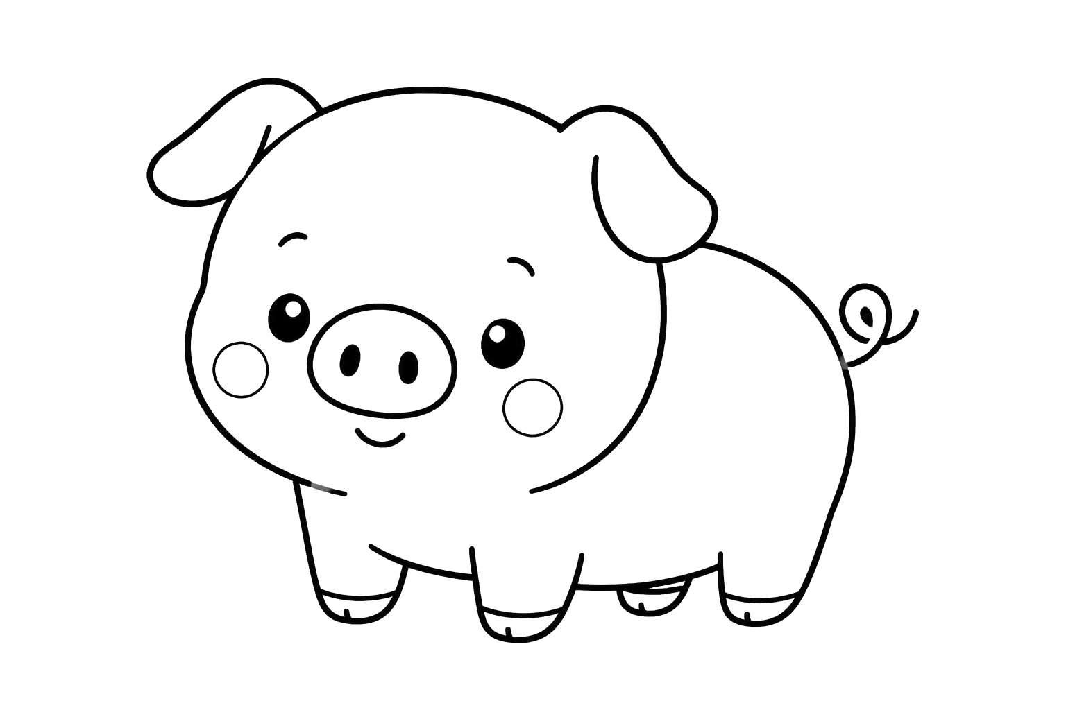 かわいいミニブタ