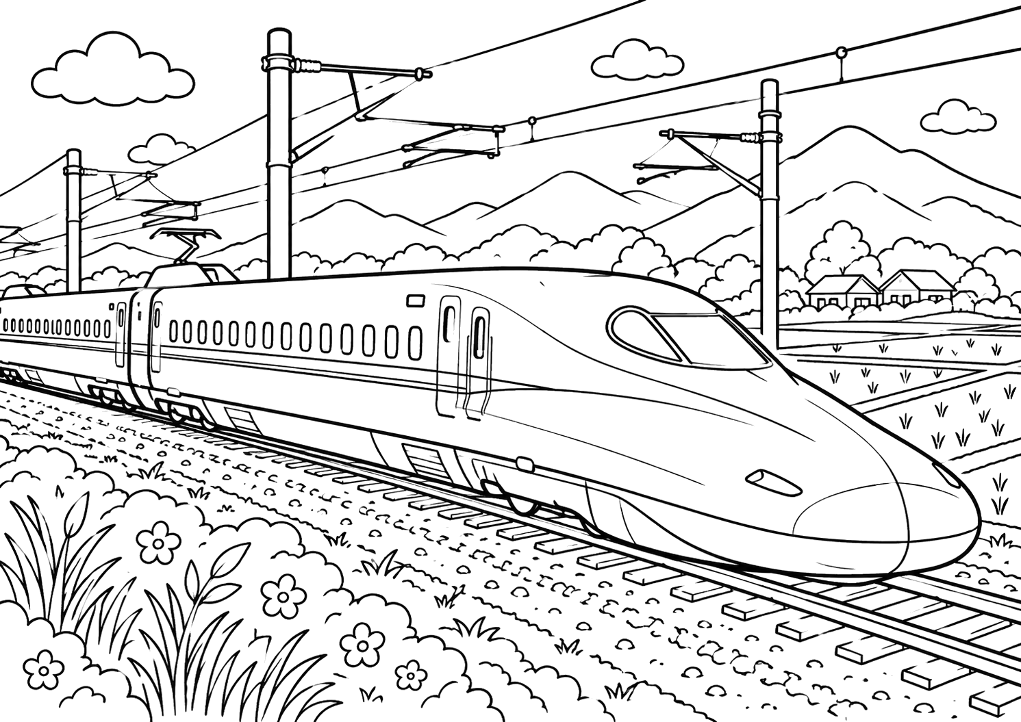 みずほN700系とけしき