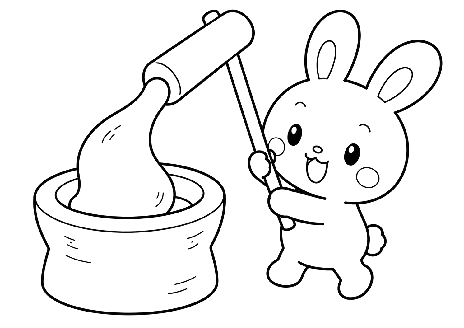 もちつきのどうぐ