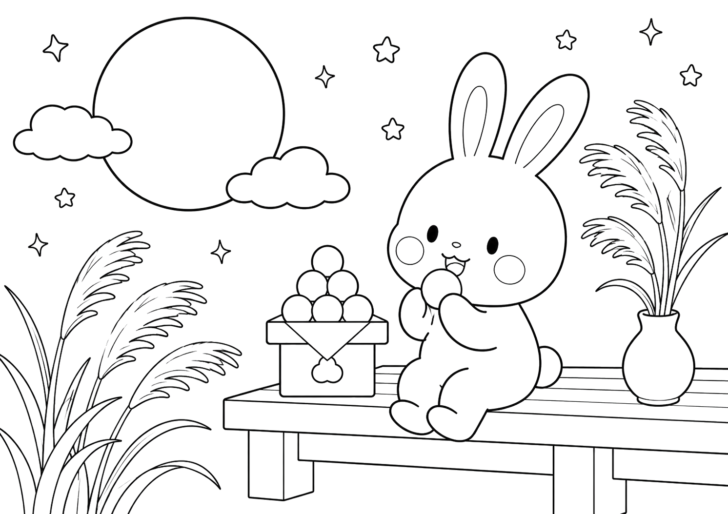 おだんごとおつきさま
