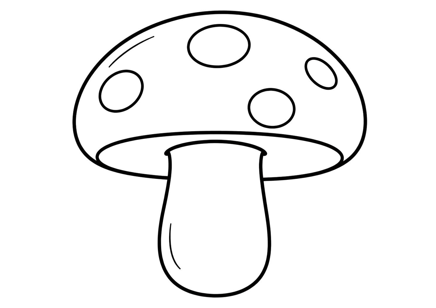 かわいいきのこ