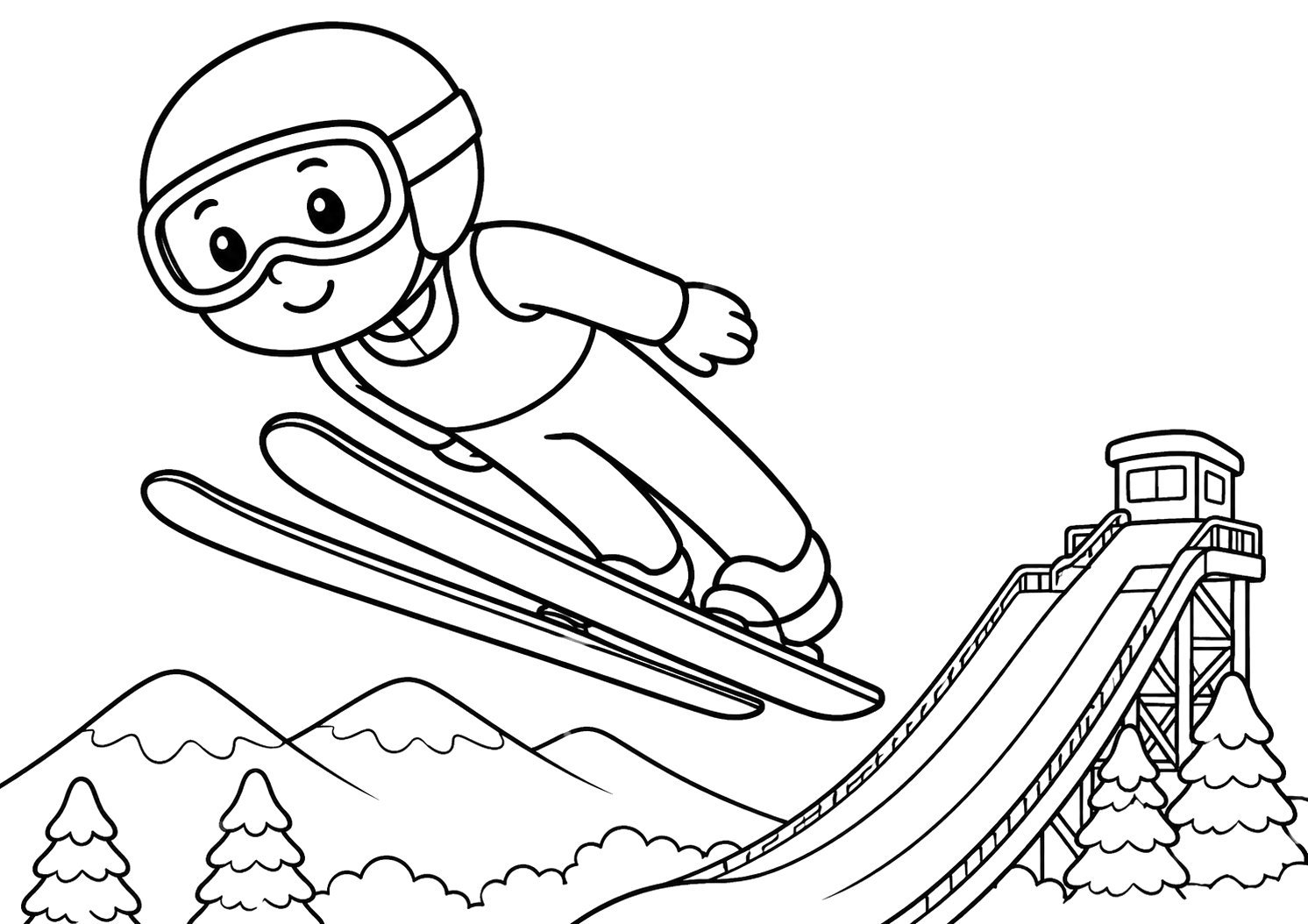 スキージャンプ(長野・白馬)